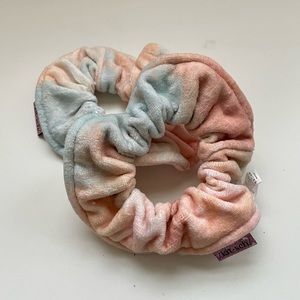 Kitsch Towel Scrunchies - Sunset Tie Dye